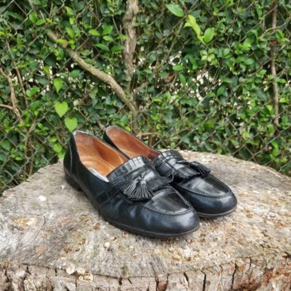 Cole Haan | Shoes | Bragano Cole Haan Shoes Black Tassel  display picture 2
